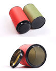 Colorful Printing Paper Tube For Loose Tea Packaging Box Cardboard Cylinders With Lids