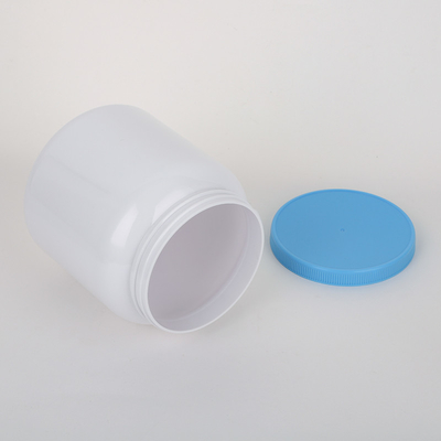 New Design 400g 1000g Plastic Milk Protein Powder PET Container Can With Screw Cover