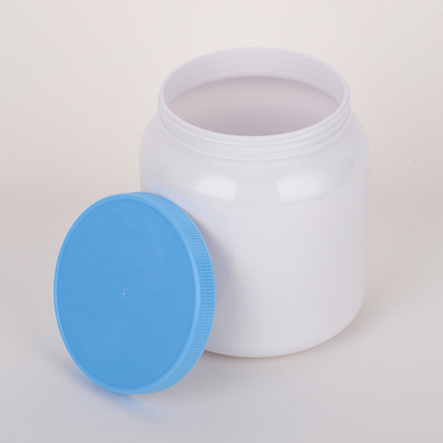 New Design 400g 1000g Plastic Milk Protein Powder PET Container Can With Screw Cover