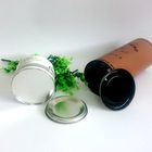 Loose Tea Cylinder Box Packaging / 83mm Diameter Paper Tube Composite Cans