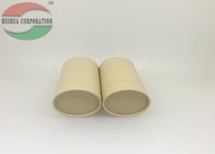 Reusable Plain Brown Kraft Paper Tube Packaging For Food / Cosmetic