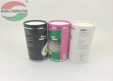 Tin Can packaging With Plastic Shaker Top Lids / Cardboard Paper Tubes