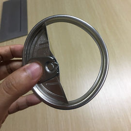 2 - 3mm Thickness Easy Open Lid For Plastic Can / Paper Can / Metal Can