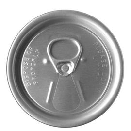 Aluminium EOE / Tinplate Easy Open Lid International Standard SGS