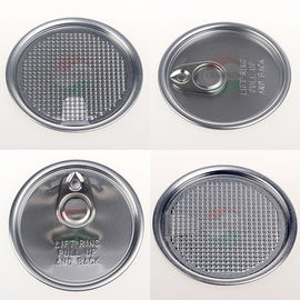 Round Shape Food Packing Aluminium Cap With Embossing Logo