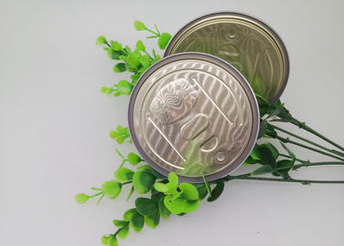 FDA Eco-Friendly Plastic Cans Easy Open Lid , 99mm Aluminum Lid