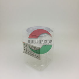 Small Clear Plastic Cylinder Box , 170ML Empty Plastic Jars