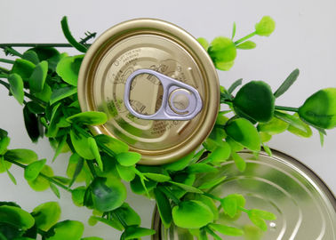 Plastic Bottle / Tuna Tin Cans Easy Open Lid , Food Storage Tinplate Cover