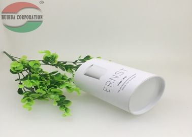 Paper Cylinder Containers / White Cardboard Tube For Glass Bottle Packaging