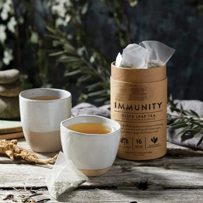 HUIHUA Wholesale China Factory Eco-Friendly Kraft Paper Tube For Tea Coffee Container