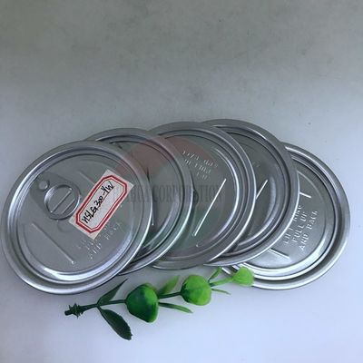 Internatonal Standard Size #209 #211 #300 #307 #401 #502 Aluminum Peel Off Total Open Easy Open Lids For Paper Tube Plastic Can
