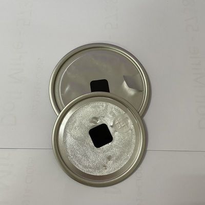 Standard Size Aluminum Peel Off With Degrassing Valve Air Valve For Paper Tube Paper Bag