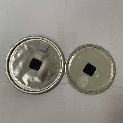 Standard Size Aluminum Peel Off With Degrassing Valve Air Valve For Paper Tube Paper Bag