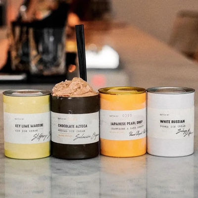 Custom Round Kraft Paper Tube Eco Friendly Cylinder Packaging Box For Cosmetics Gift Food