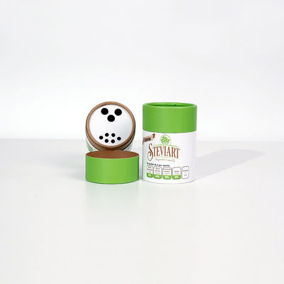 Eco-friendly Spice Paper Tube Packaging for Food Grade Tea Package Custom Size and Design Available FDA-SGS and ISO9001 Certified
