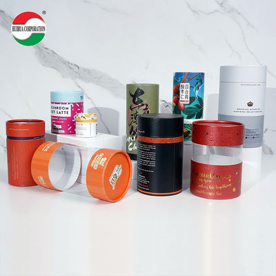 Biodegradable Eco Friendly Cosmetics Cylinder Tea Packaging Lipstick Cardboard Paper Tube Packaging
