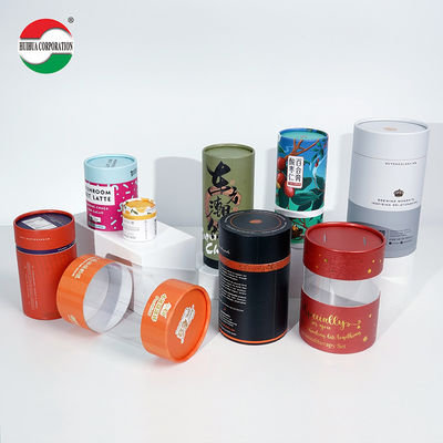 Biodegradable Eco Friendly Cosmetics Cylinder Tea Packaging Lipstick Cardboard Paper Tube Packaging