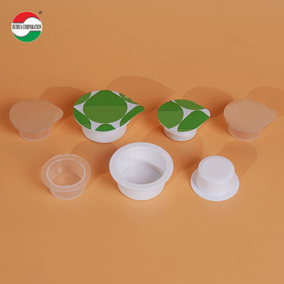 6oz Customize Logo Greek Yogurt Cups Single Wall Plastic Small Size Fruit Ice Cream Cups Lids PP Material for Snacks Chocolate