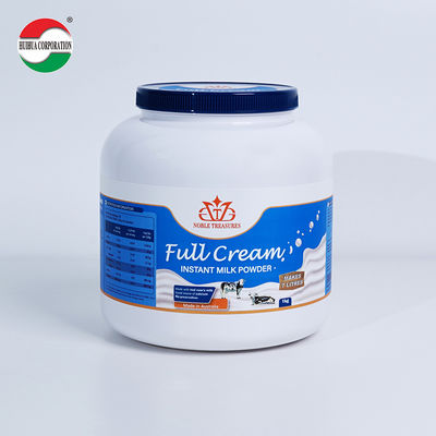 Manufacturer Customized 2000ml 4000ml Wide Mouth Round Bottle Protein Powder Milk Powder Packaging Jar