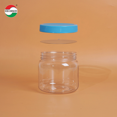 1100ML Transparent Clear PET Plastic For Milk Powder Cylinder Ideal Packaging Solution for Your Business