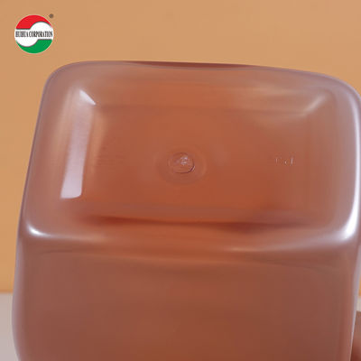 Clear PET Jars For Shampoo Shower Gel 500ml Plastic Bottle With Pump Press Lid Customized Service Available