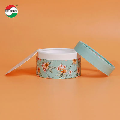 Cylinder Packaging Tube with PVC Window Cosmetic Loose Powder Essential Oils Face Cream Makeup Setting Craft Paper Tube
