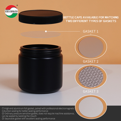 480ML HDPE Bottle Plastic Food Grade Material Custom Labels Nutritional Products HDPE-480-D194