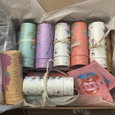 Eco Friendly Degradable Kraft Paper Tube Customized for Essential Oil Bottle/Perfume Bottle Cosmetic Salve Lipstick Mascara