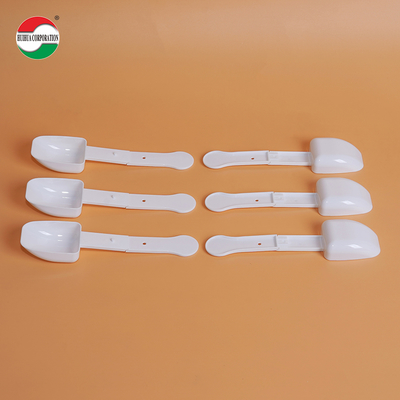 OEM Customized Food Airtight High Quality Extended Handle Foldable 15g PP Milk Powder Spoon PP Plastic Spoon