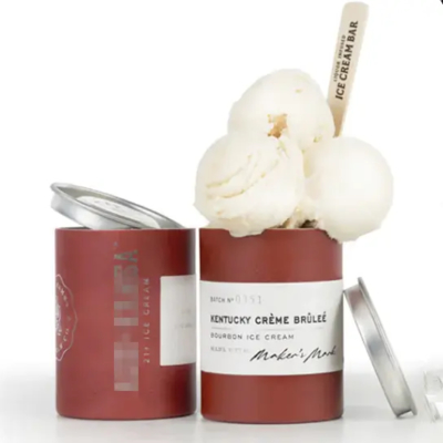 Eco-Friendly And Recyclable Cardboard Paper composite Cans With Metal Lid For Ice Cream Packaging