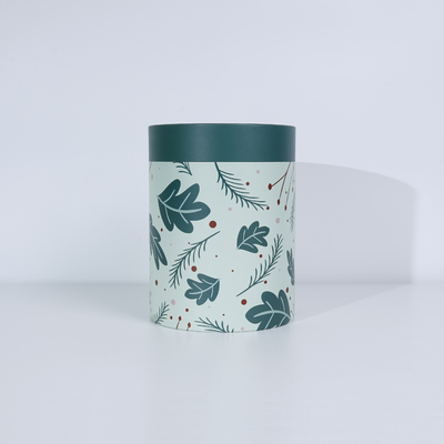 Good Price High Quality OEM Customized Size Design Printing Big Diameter White Cardboard Round Paper Tube Paper Can Packaging for Calendar Gift T-Shirt