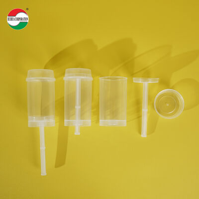 New Eco Friendly Clear PP Plastic To Go Sushi Roll Push Up Pop Tube Packaging Shooter Cup Cylinder Container With Cover