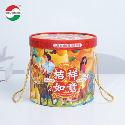 Customized Size Kraft Paper Tube Packaging for Fruits - Biodegradable and Sustainable