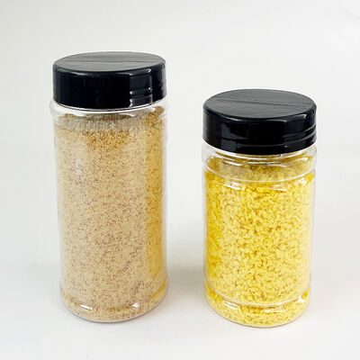 Clear Plastic PET Seasoning Shaker Storage Jars with Black Screw Top Kitchen Accessories 100ml 170ml 250ml 400ml spice bottle