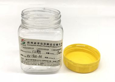 Security Screw Cap Square Plastic Jars For Honey Eco - Friendly