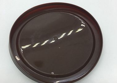 International Standard Glossy Finishing PE Lid , Transparent Plastic Container Covers