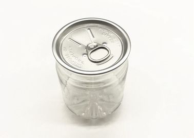 206# Aluminum Energy Drink Beverage Can Lid , Plastic Jar Easy Open Cap