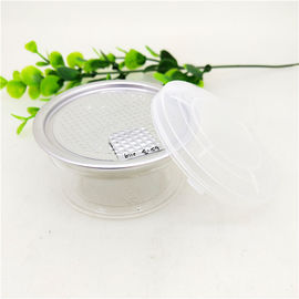 100ml Leaves Easy Open Cans , Childproof Lid Food Jars With Embossing Logo