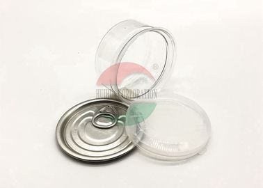 Small Size Clear Plastic Jars Easy Open Can With Customized Logo