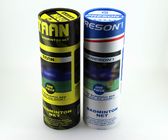 Recycled Empty Paper Cans Packaging For Packing Badminton Tennis and Golf Balls