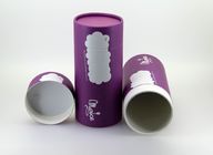 Purple Empty Paper Can Packaging for Promotional Gift Package and Tea