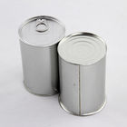 No Printing round Coffe / tea tin plate cans for Canned food with air - tight cap