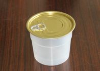 Small Cup Shape Powder Food Packaging Pp Easy Open Jar  Good Oil Resistance