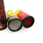 Custom Printing Matches Cylinder Box With Window / Printed Cardboard Tubes