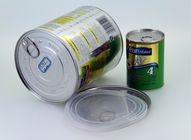 Air proof EZ open Paper Composite Rice Cans recycled round , gift tube packaging