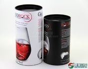 Cylindrical tin / Paper Composite Cans For Food Packaging with Plastic Cap