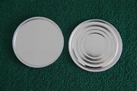 73 mm 300# Silver Aluminum Tinplate Can Bottom 0.23 mm Thickness