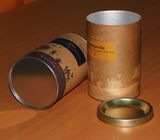 Custom 124# Flat Smooth Strech Metal Tin Can Lid for Paper Tube