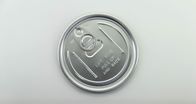 Small Eco friendly embossing printing Easy Open Plastic bottle Lid silver color 83mm