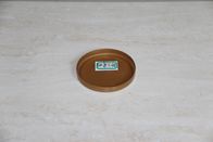 Customized Round colored PE tin can lid / cover / cap , logo printing sticker